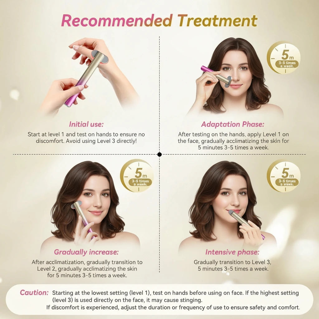 Red Light Face Wand