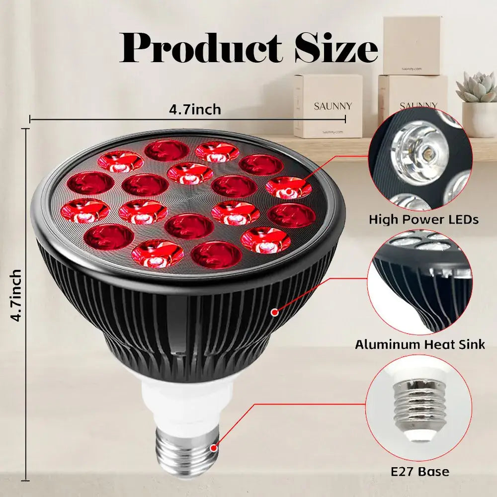 Red Light Therapy Bulb