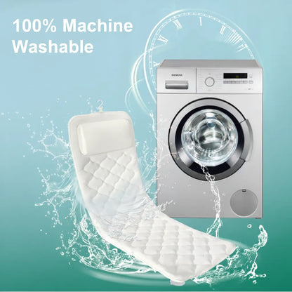 Full Body Bath Mat with Pillow