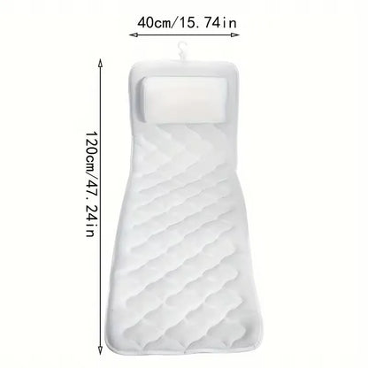 Full Body Bath Mat with Pillow