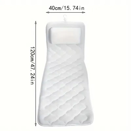Full Body Bath Mat with Pillow
