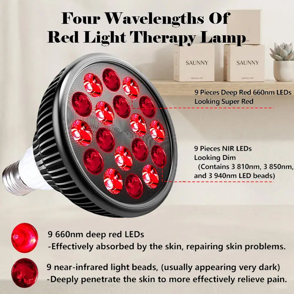 Red Light Therapy Bulb
