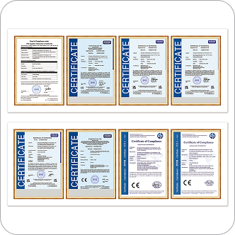 Certified with FDA, CE, RoHS, FCC, and more for your safety and peace of mind.