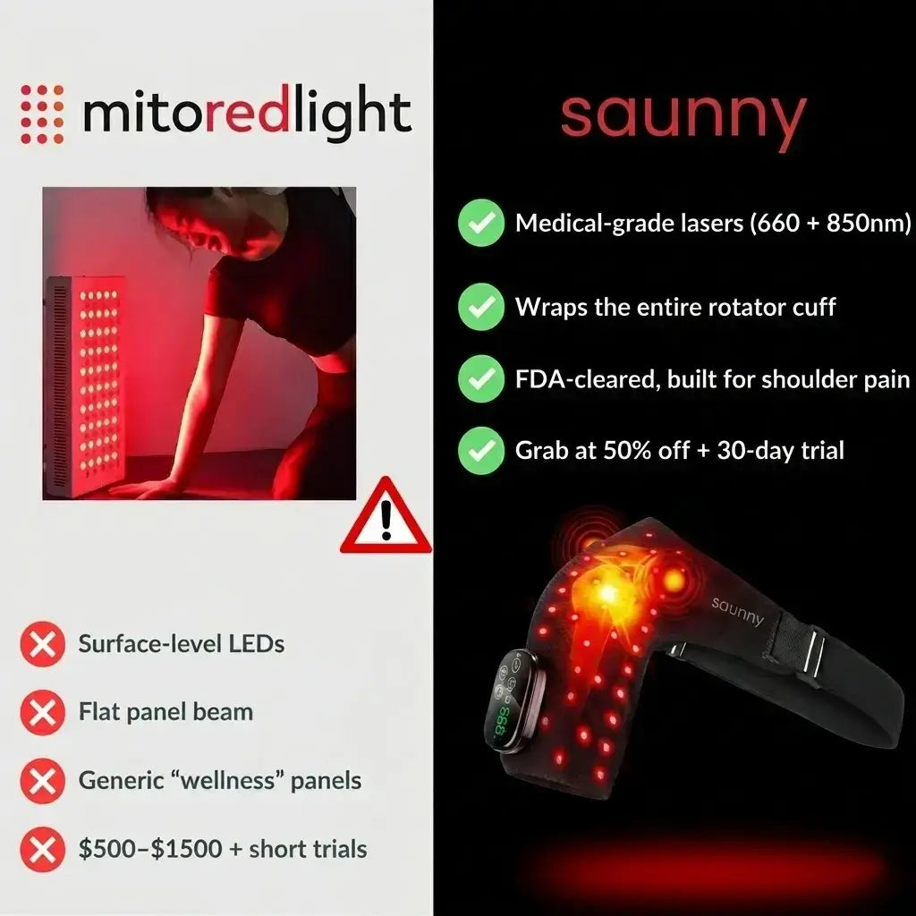 Red Light Therapy for Shoulder Pain