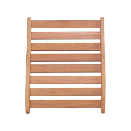 Sauna Wooden Backrest