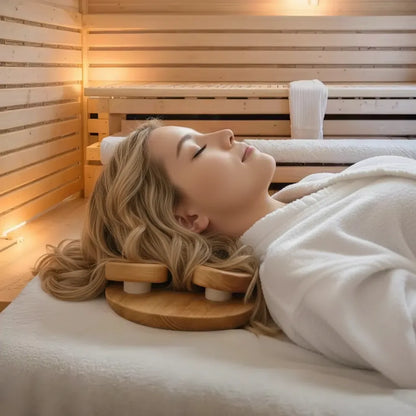 Sauna Wooden Pillow