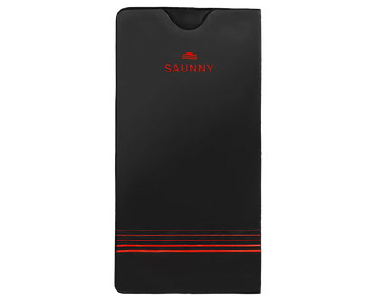 saunny brand infrared sauna blanket was displayed