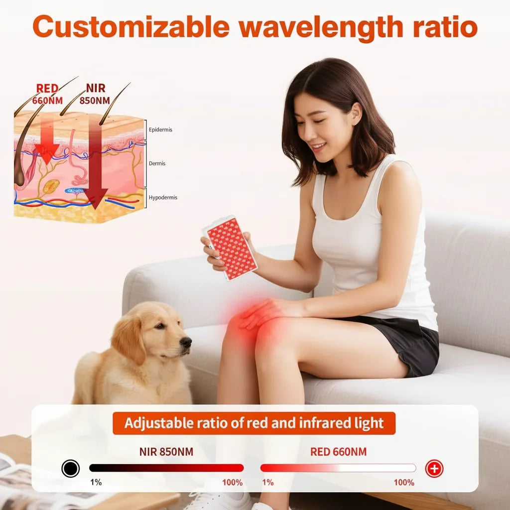 Portable Red Light Therapy Panel