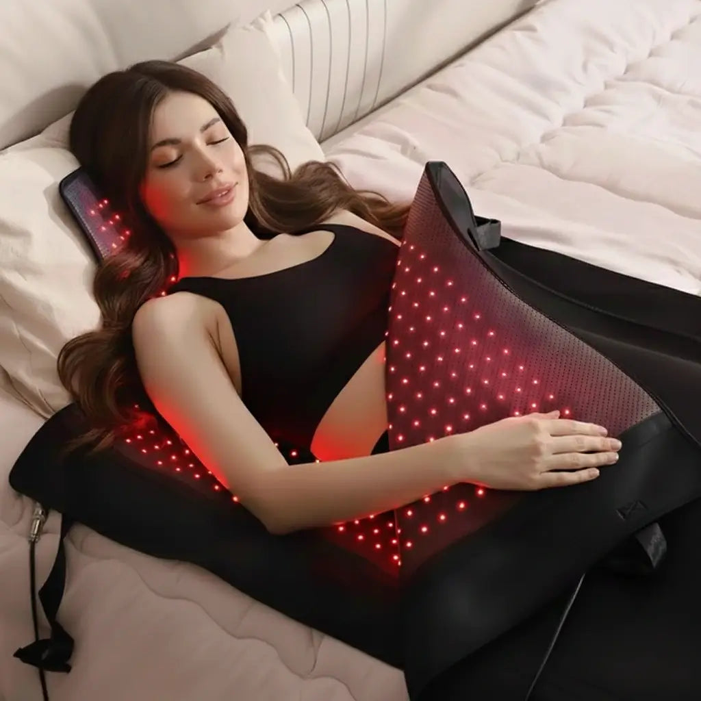 Red Light Therapy Blanket | 660nm + 850nm | 2570 LEDs | Saunny®