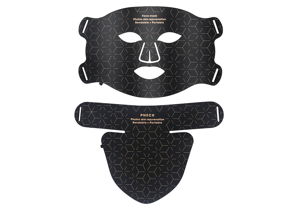 Red Light Face Mask With Neck
