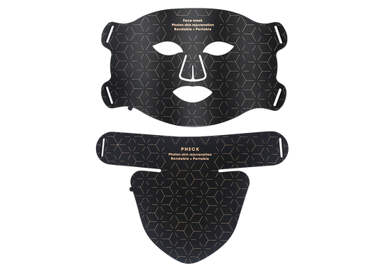 Red Light Face Mask With Neck