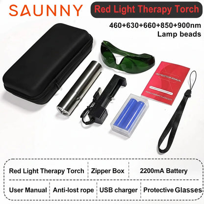 Red Light Therapy Torch
